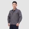 春秋工作服1809弹力灰色