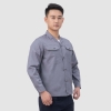 夏季工作服6605弹力灰色